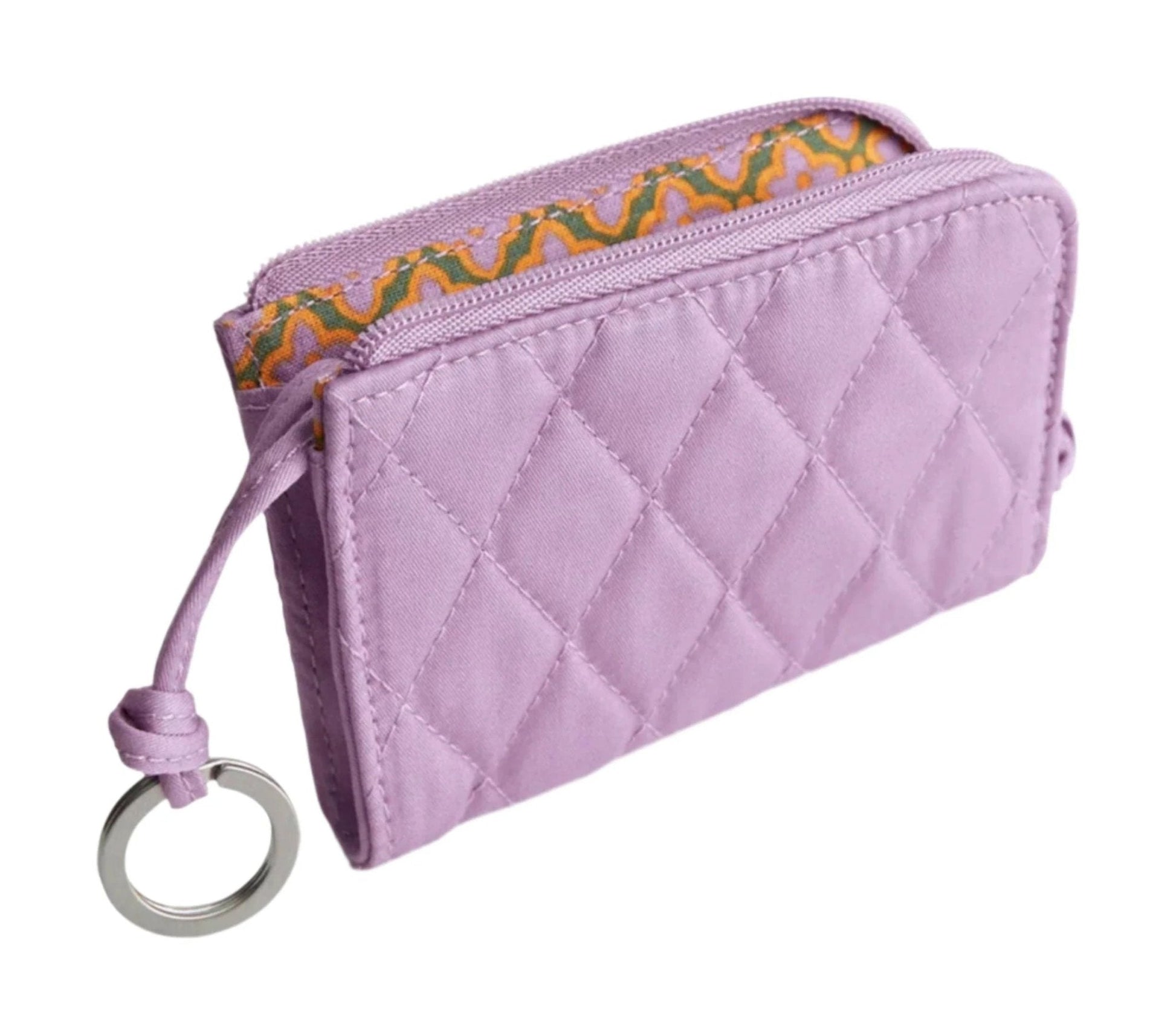 Vera Bradley Zip Card Pouch - Purple Rhapsody In Premium Cotton by Lenny's Shoe & Apparel