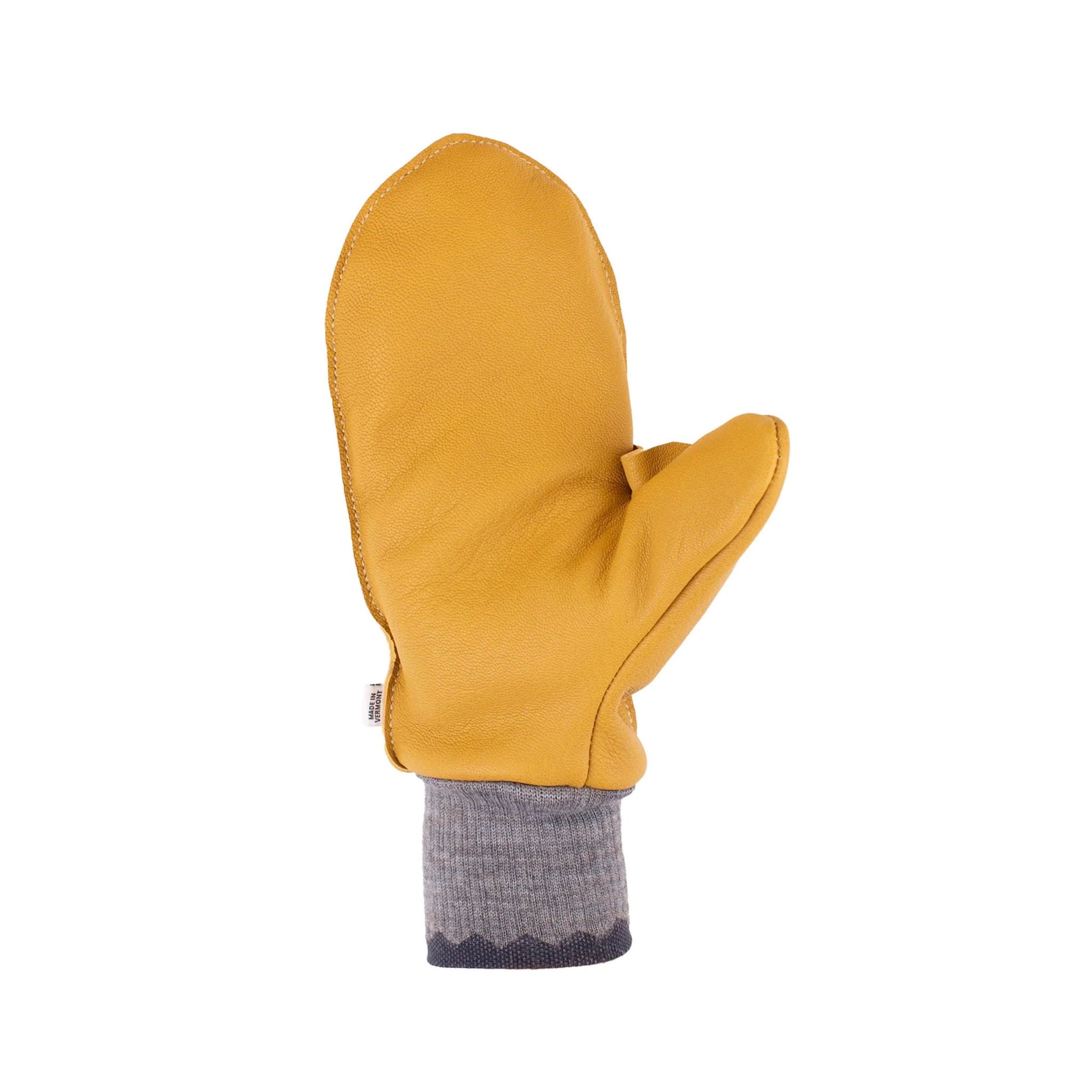 Vermont Glove Jeezum Mitten - Charcoal/Tan by Lenny's Shoe & Apparel