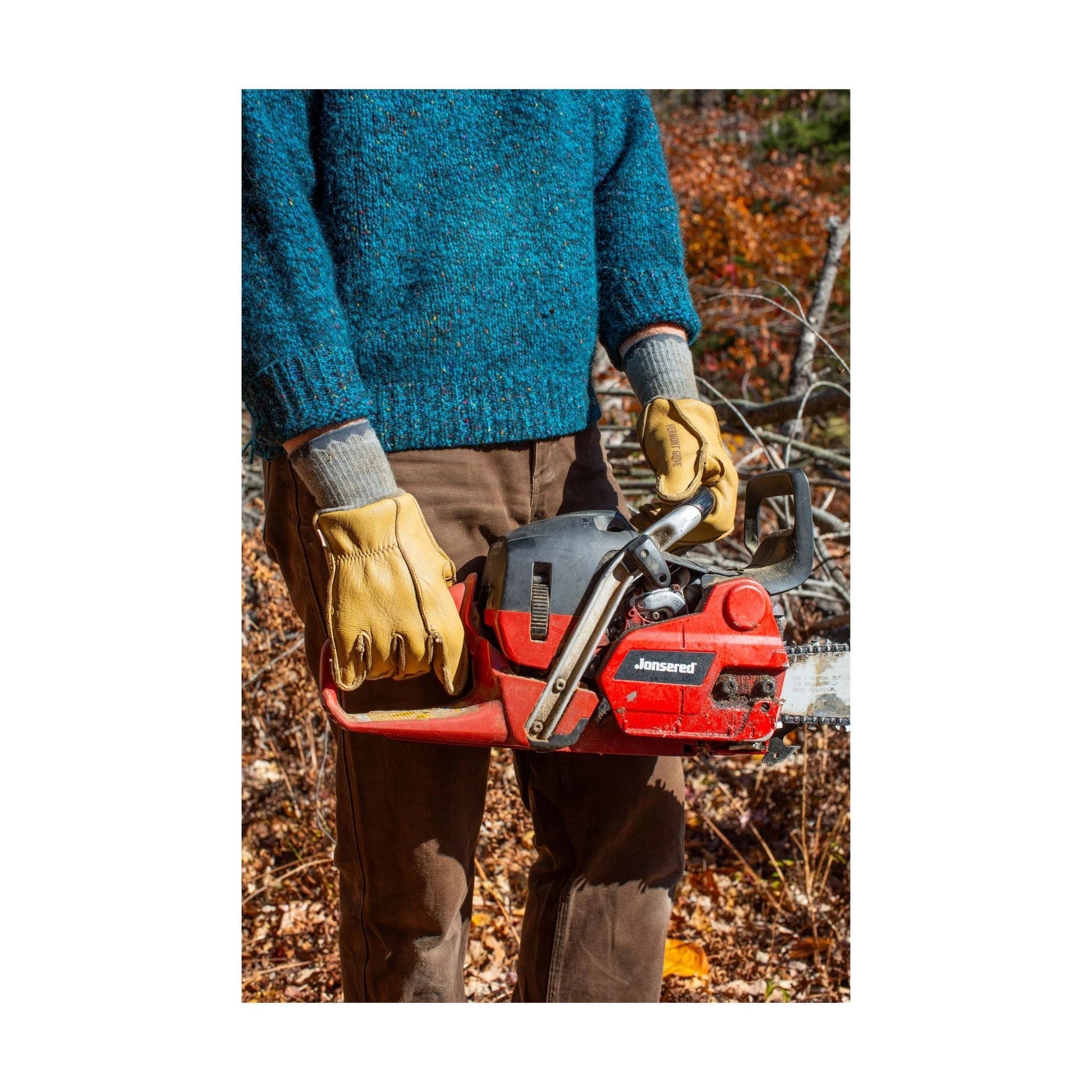 Vermont Glove Tuttle Gloves - Charcoal/Tan by Lenny's Shoe & Apparel