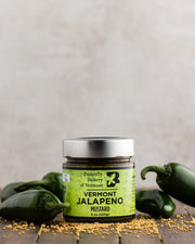 Vermont Jalapeno Mustard by Butterfly Bakery of Vermont