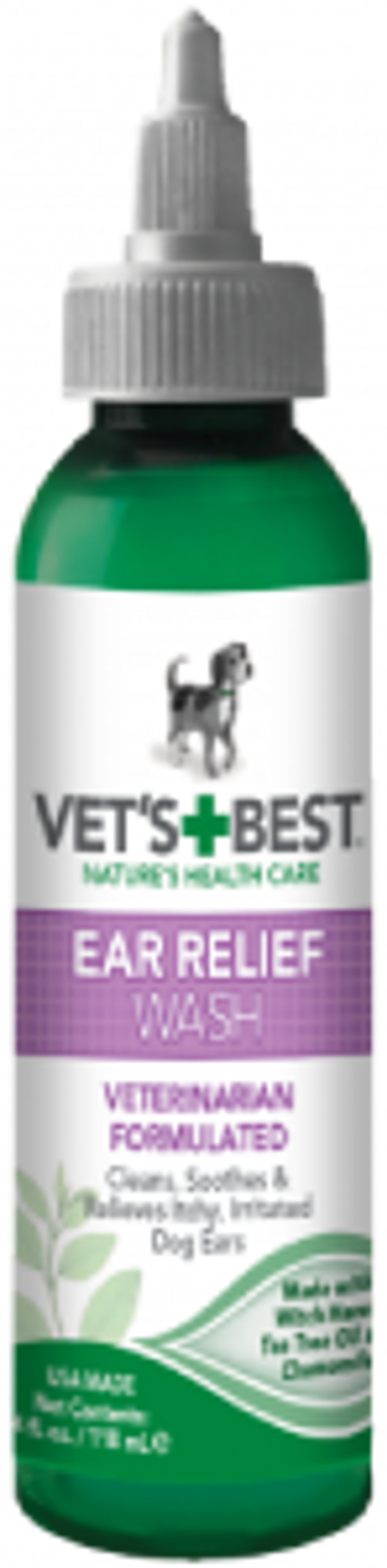 Vet's Best - Ear Relief Wash 4oz by Homeportonline