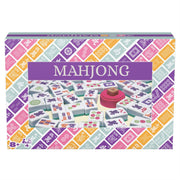 Mahjong Tile Set in Colorful Carrying Case