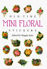 Old-Time Mini Floral Stickers