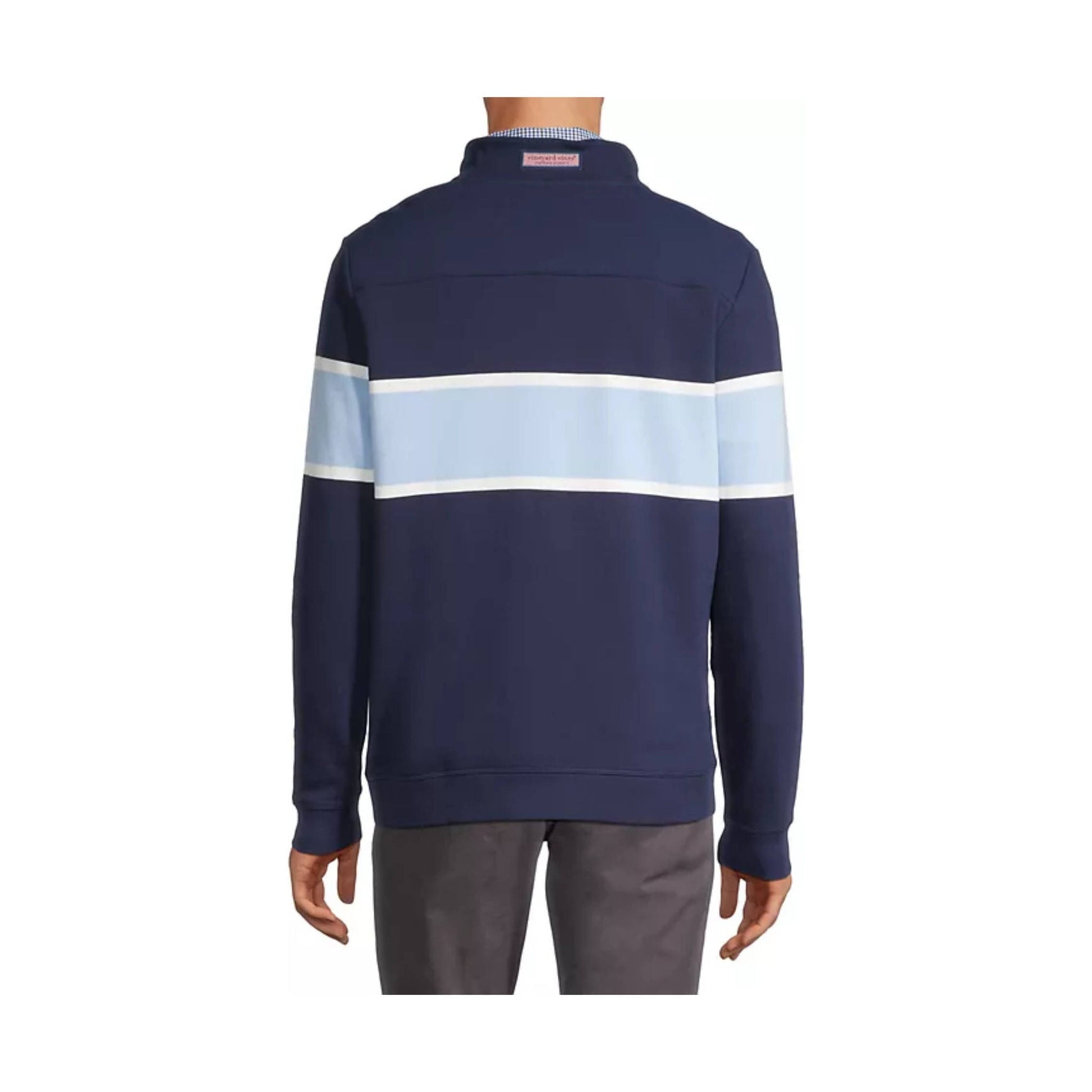 Vineyard Vines Men's Varsity Stripe Shep Shirt - Nautical Navy by Lenny's Shoe & Apparel
