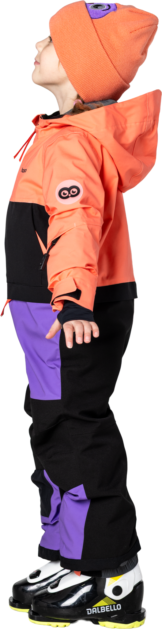 Toddler Vista Insulated Snowsuit - Coral/Raven Black/Grape
