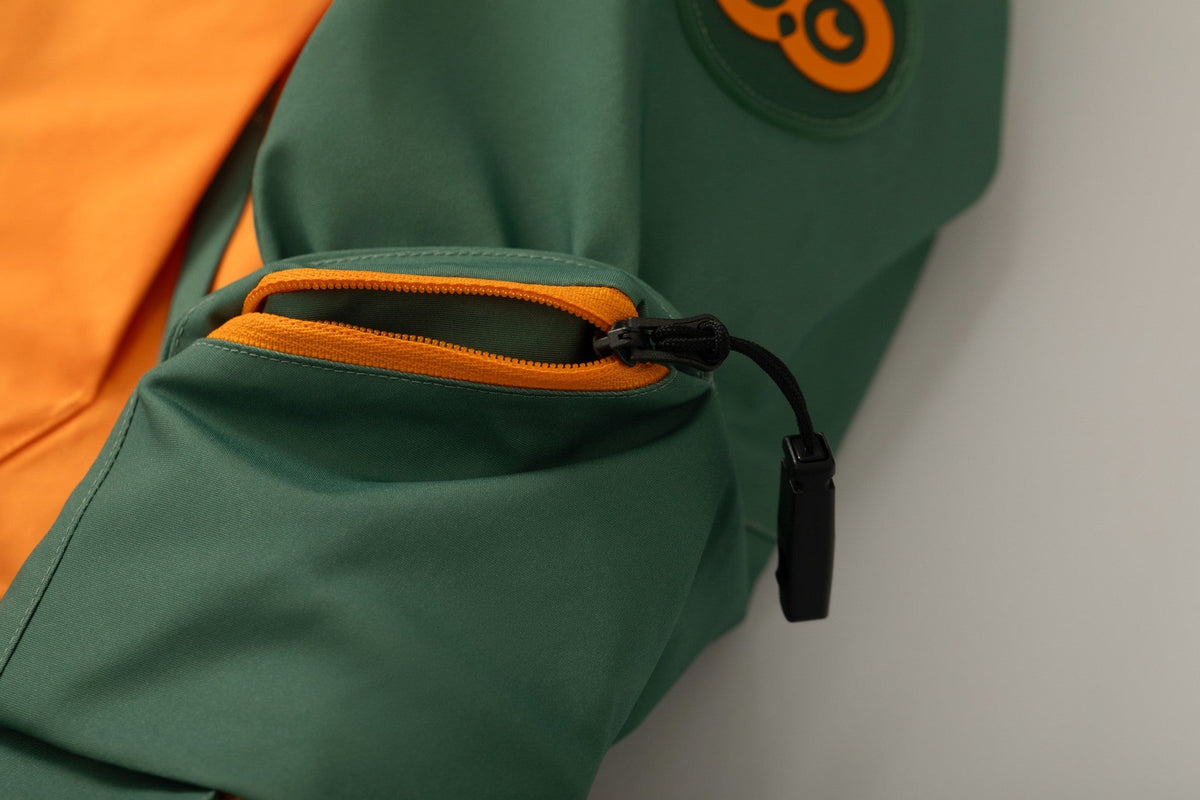 Toddler Vista Insulated Snowsuit - Cedar/Marigold