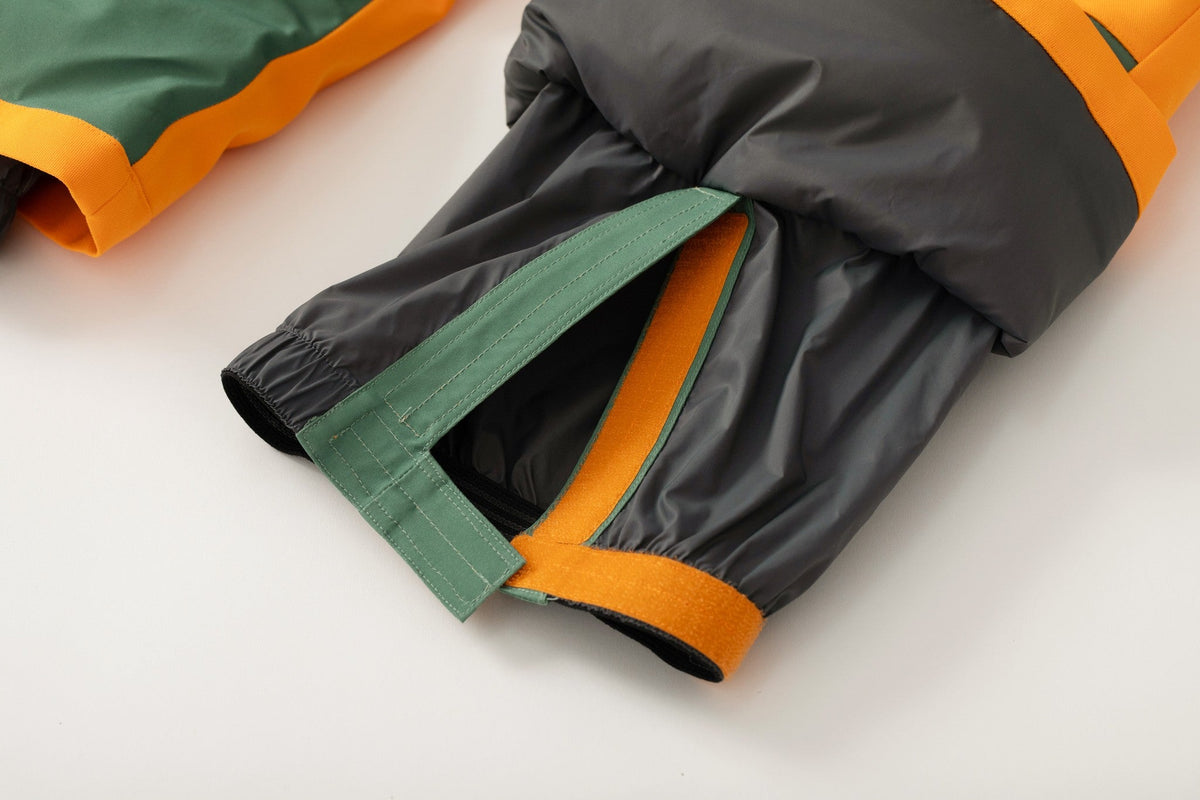 Toddler Vista Insulated Snowsuit - Cedar/Marigold