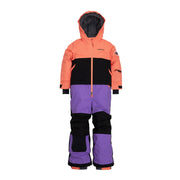 Toddler Vista Insulated Snowsuit - Coral/Raven Black/Grape
