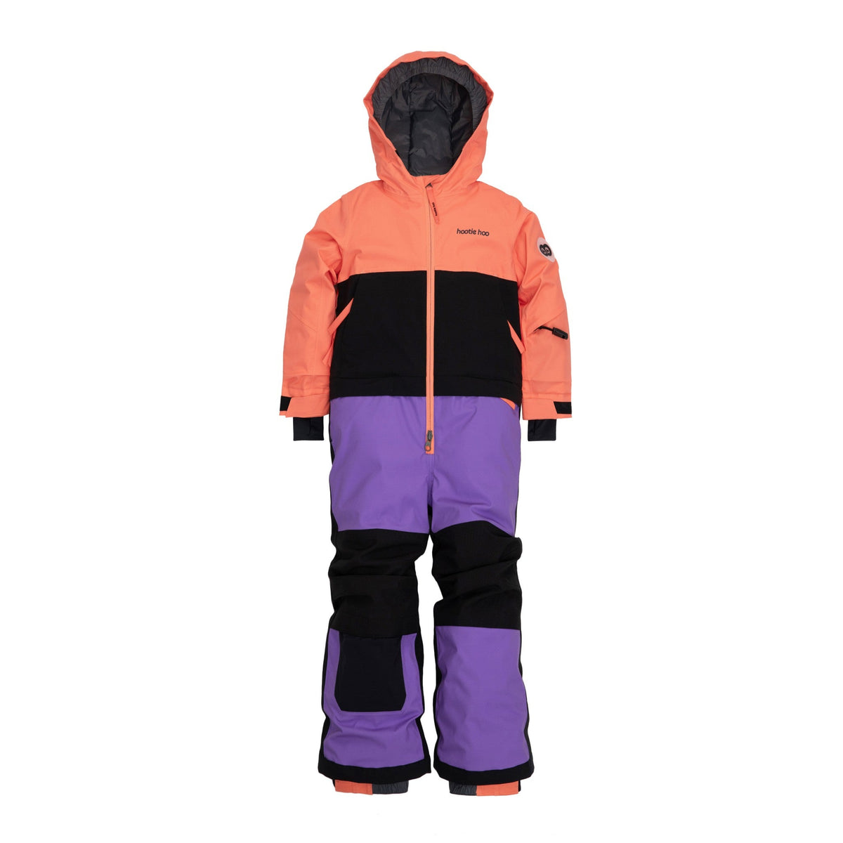 Toddler Vista Insulated Snowsuit - Coral/Raven Black/Grape