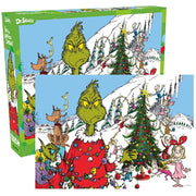 Grinch 1000 Piece Glitter Snow Jigsaw Puzzle