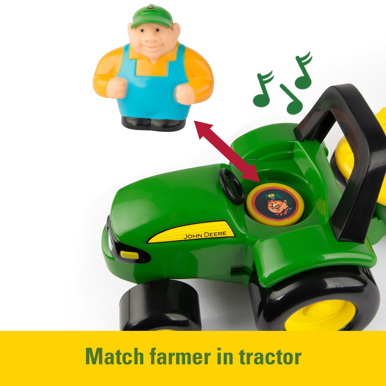 John Deere Animal Sounds Hayride - Preschool Farm Toy