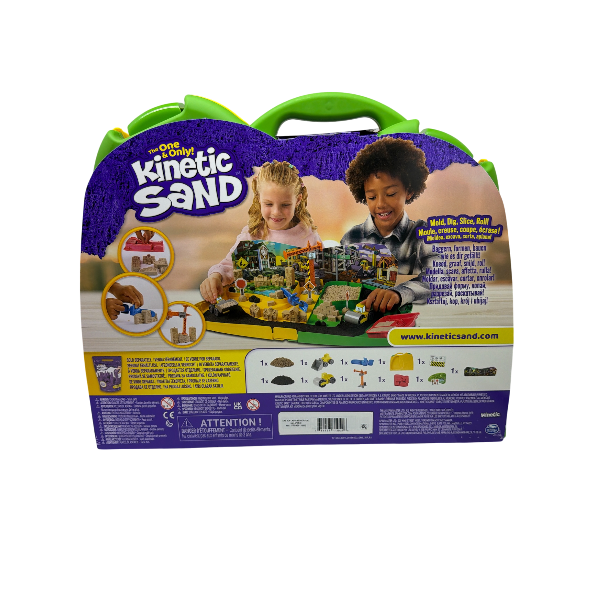 Kinetic Sand Construction Zone Playset