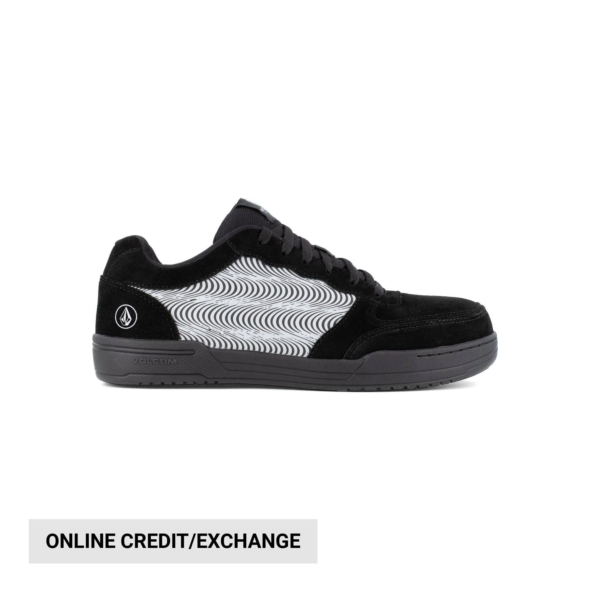Volcolm Women's Hybrid Composite Toe Work Shoes - Black/Tower Grey by Lenny's Shoe & Apparel