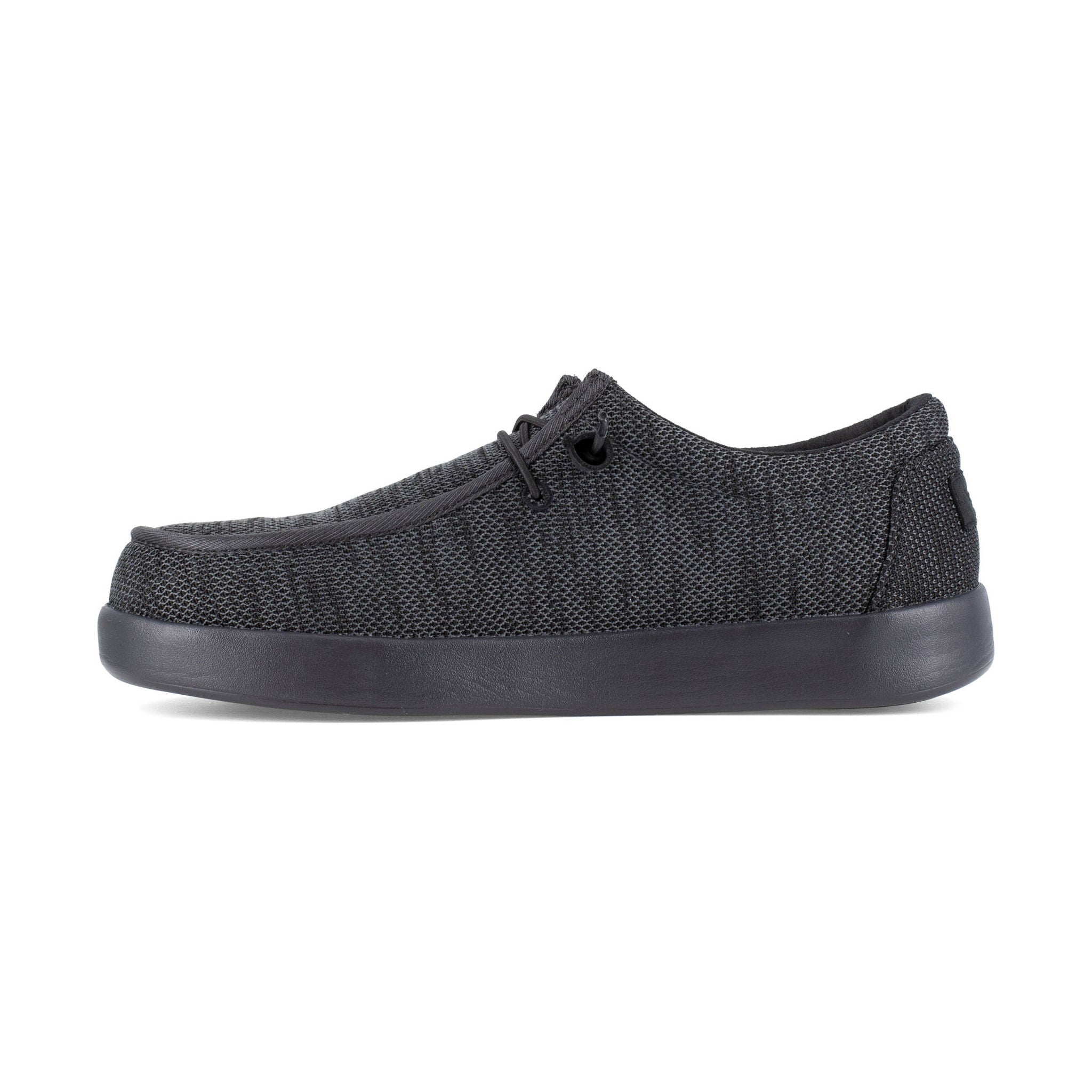 Volcom Women's Chill Casual Slip On Composite Toe Wide Work Shoes - Black by Lenny's Shoe & Apparel