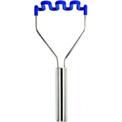 Potato Masher Silicone SS Handle - Deep Indigo by Homeportonline