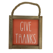 Give Thanks  Wall Decor