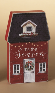 Wooden Holiday House Block -