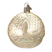 Sand Dollar Glass Ornament