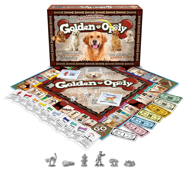 Golden  Opoly Board Game