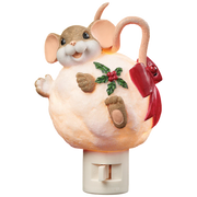 Mouse in a Snowball Night Light