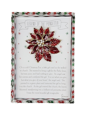 Legend of the Poinsettia Pin