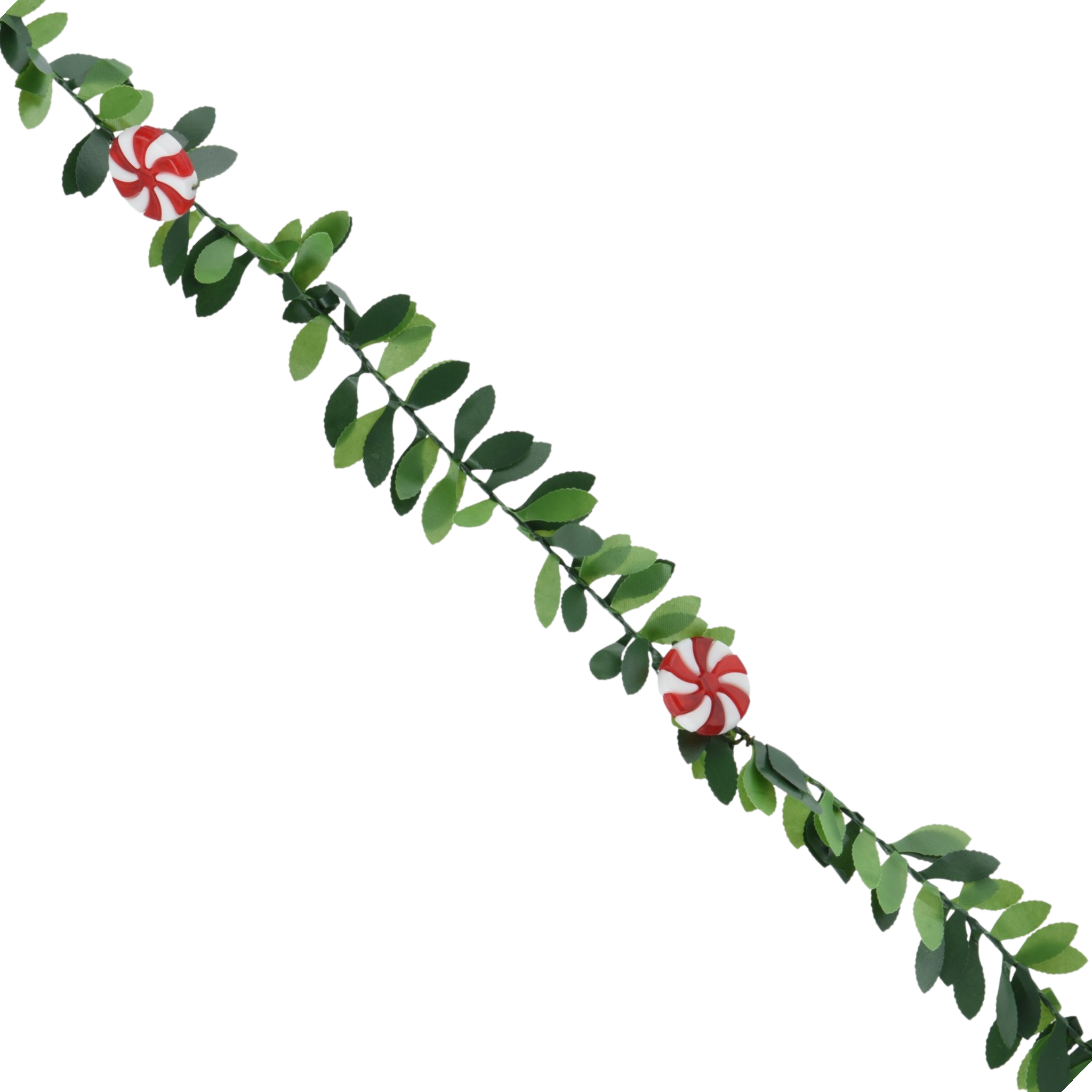 Whimsical Holly Garland - Mushroom Accents