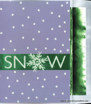 Luxury Greetings 18 Count - Snow