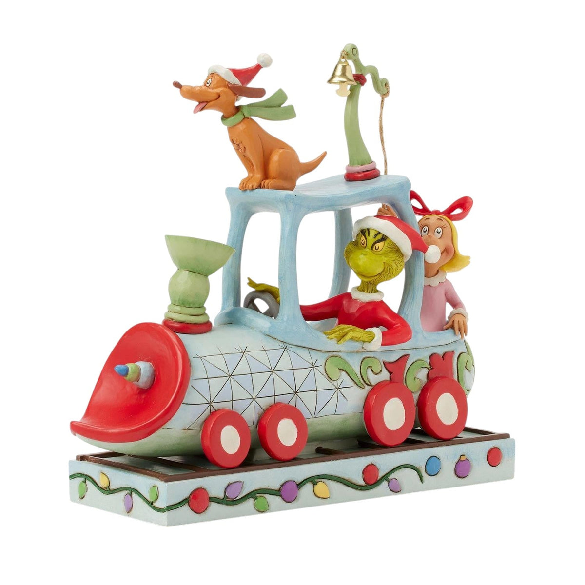 Grinch Max and Cindy Lou Ride the Train