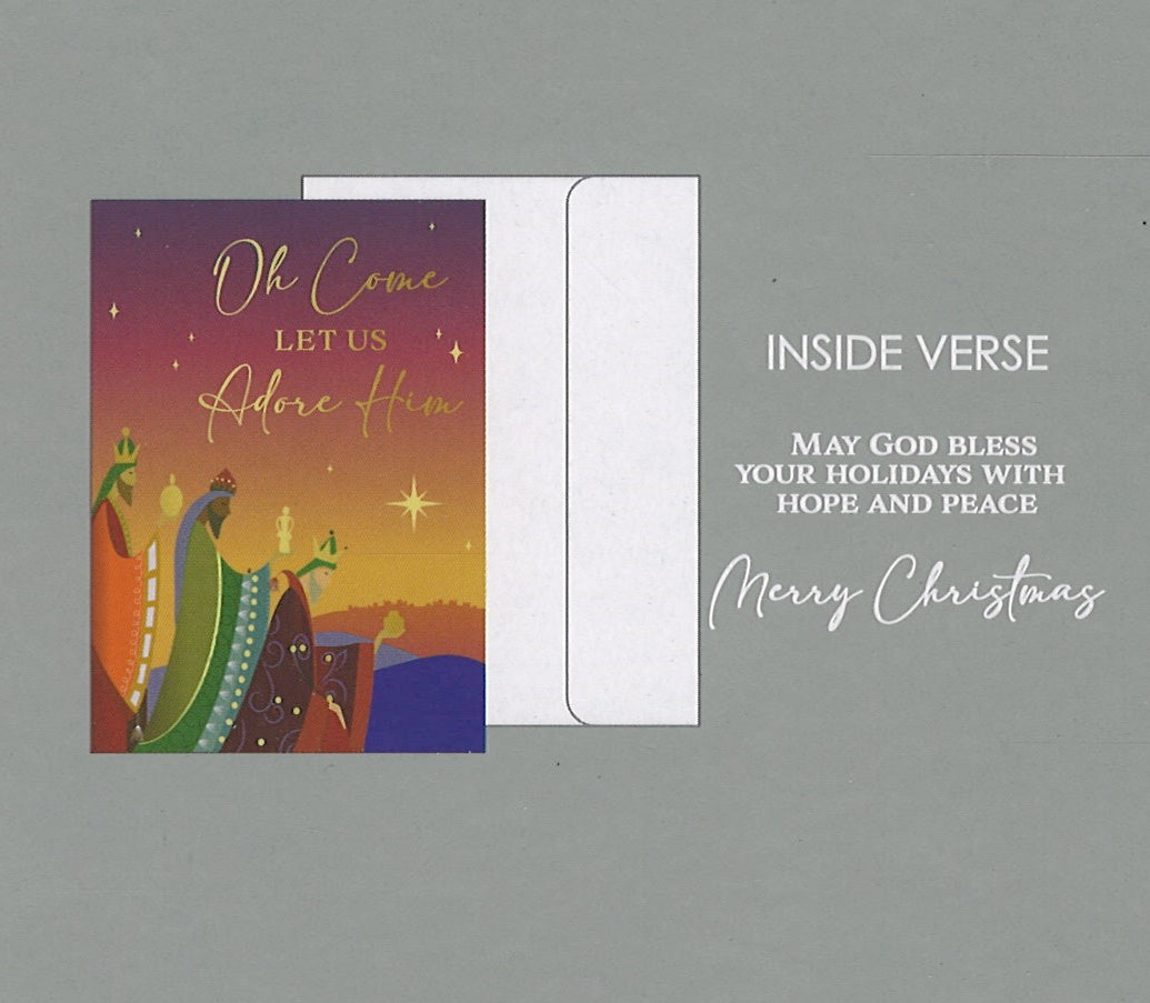 Religious Favorites Christmas Card Set - Three Kings
