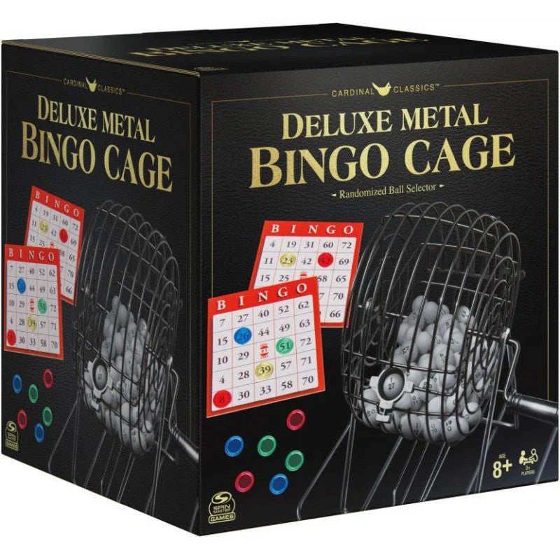 Classic Deluxe Metal Cage Bingo - Refresh