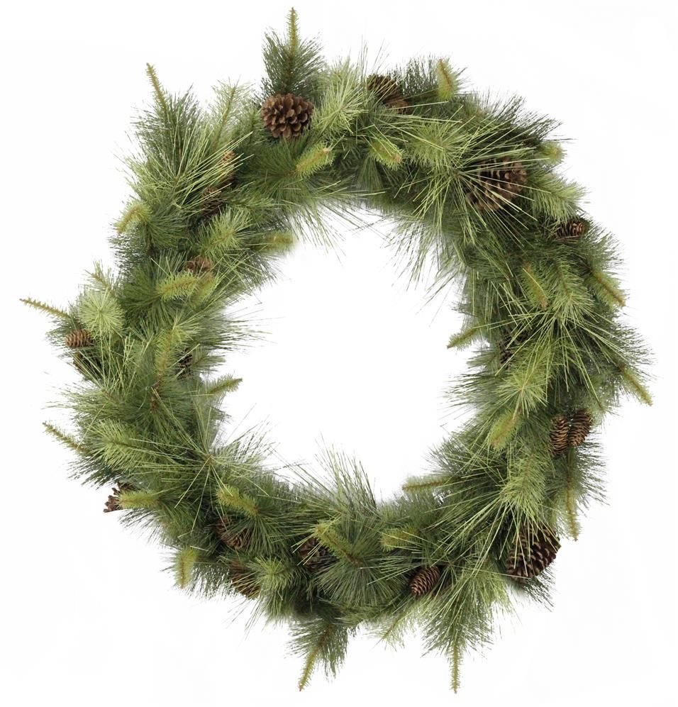 The Mixed Pine & Pinecone Wreath - 36 Inch Diameter