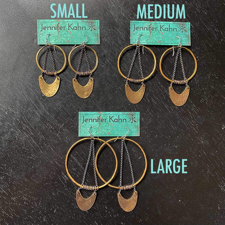 Warrior Earrings by jenkahnjewelry