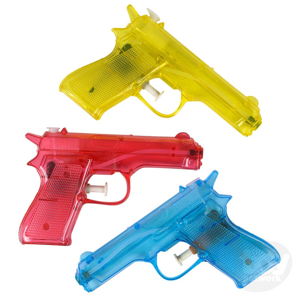 Water Blaster Squirt Gun 6" (Sold Individually) by Homeportonline