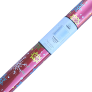 Premium Foil Roll Wrap - 30" x 120" - Festive Snowflake Sparkle