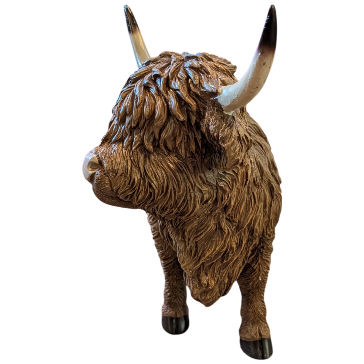 Magnesium Holiday Highland Cow - Large (26 inch)