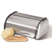 Bread Box - Stainless Steel With Roll Top by Homeportonline