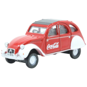 Coca-Cola Citroen 2CV Diecast Car - 1:76 Scale