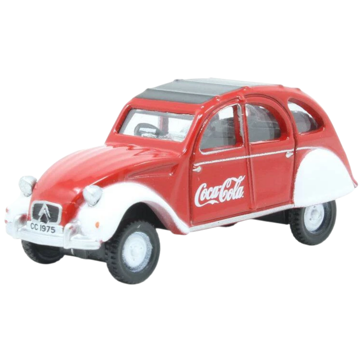Coca-Cola Citroen 2CV Diecast Car - 1:76 Scale