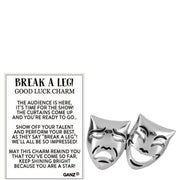 Break a Leg Good Luck Charm - A Token for Performers