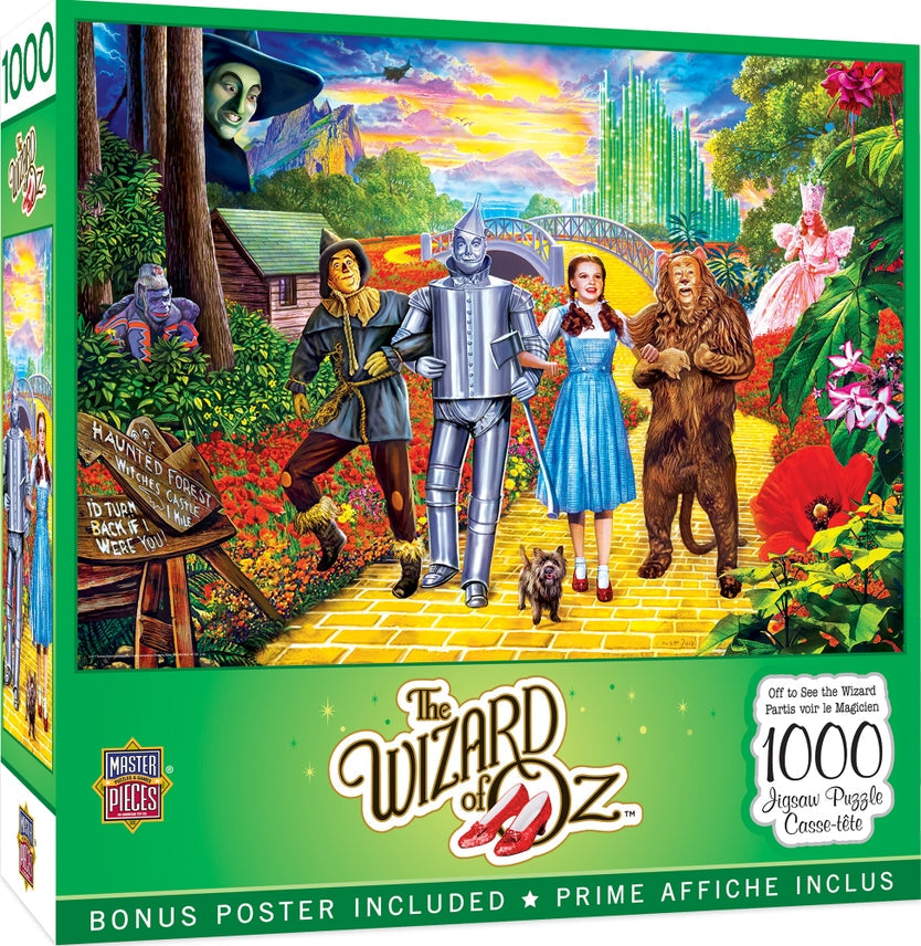 Wizard of OZ - 1000 Piece Jigsaw Puzzle