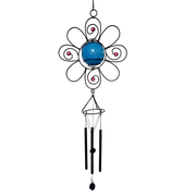 Solar LED Lighted Wind Chime - Flower