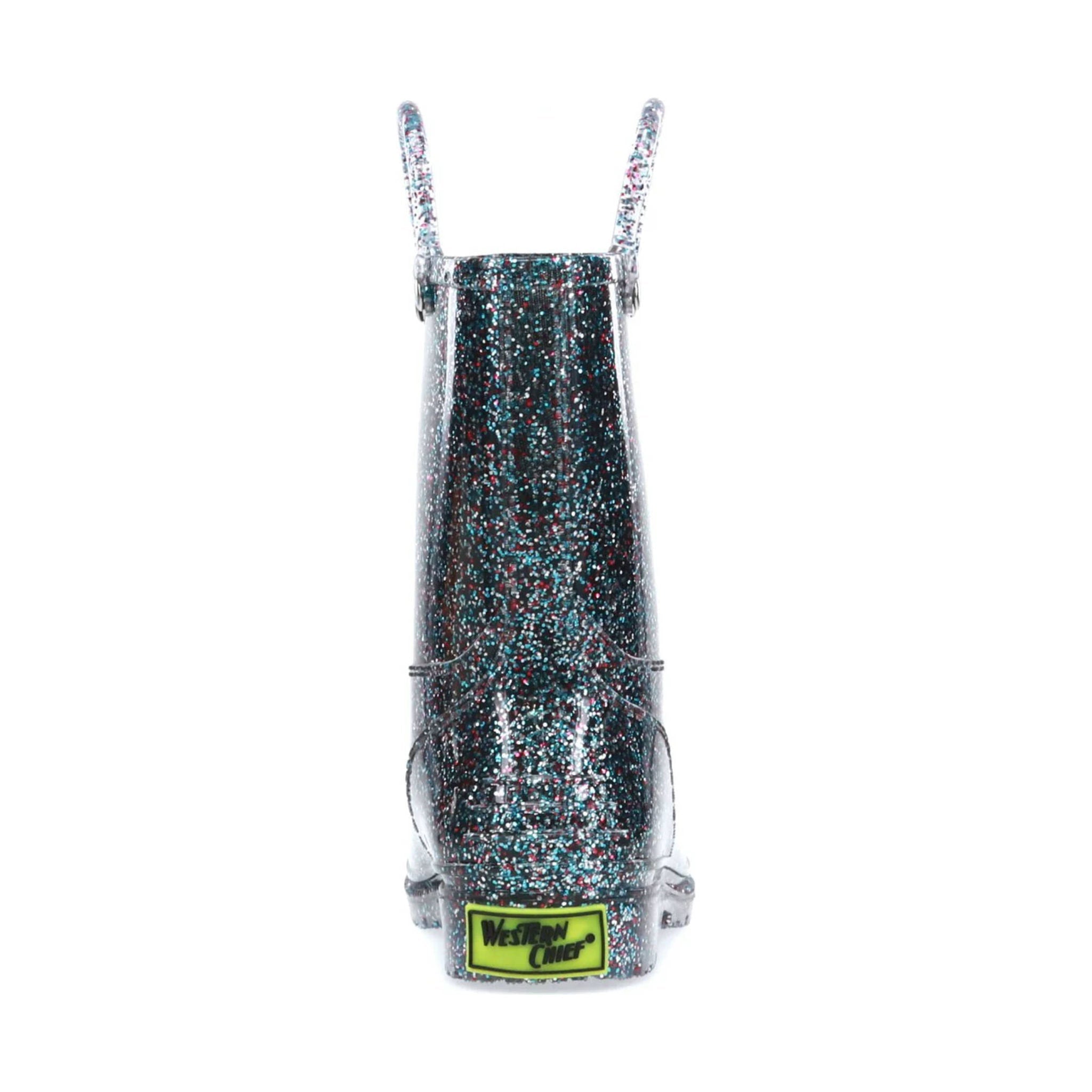 Western Chief Kids' Glitter Rain Boot - Multi by Lenny's Shoe & Apparel