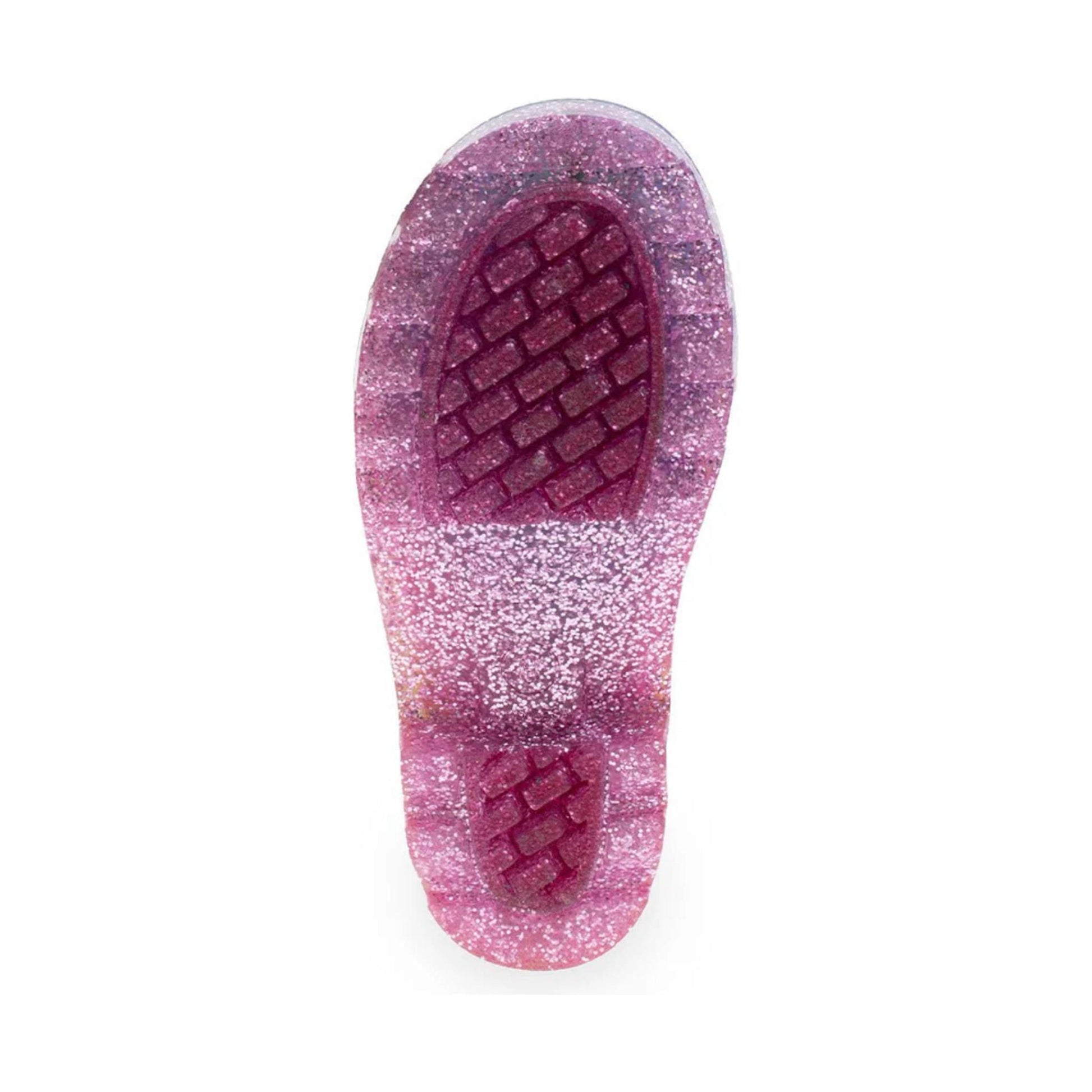 Western Chief Kids' Ombre Faux Fur Rain Boots - Multi Sparkle by Lenny's Shoe & Apparel