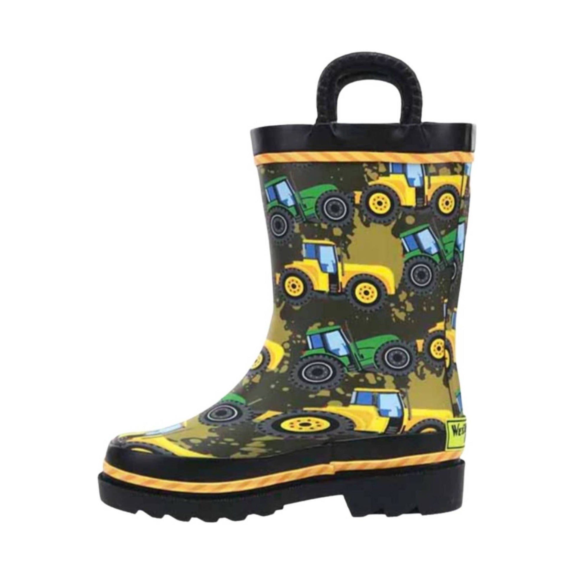 Western Chief Kids' Tractor Rain Boot - Taupe by Lenny's Shoe & Apparel