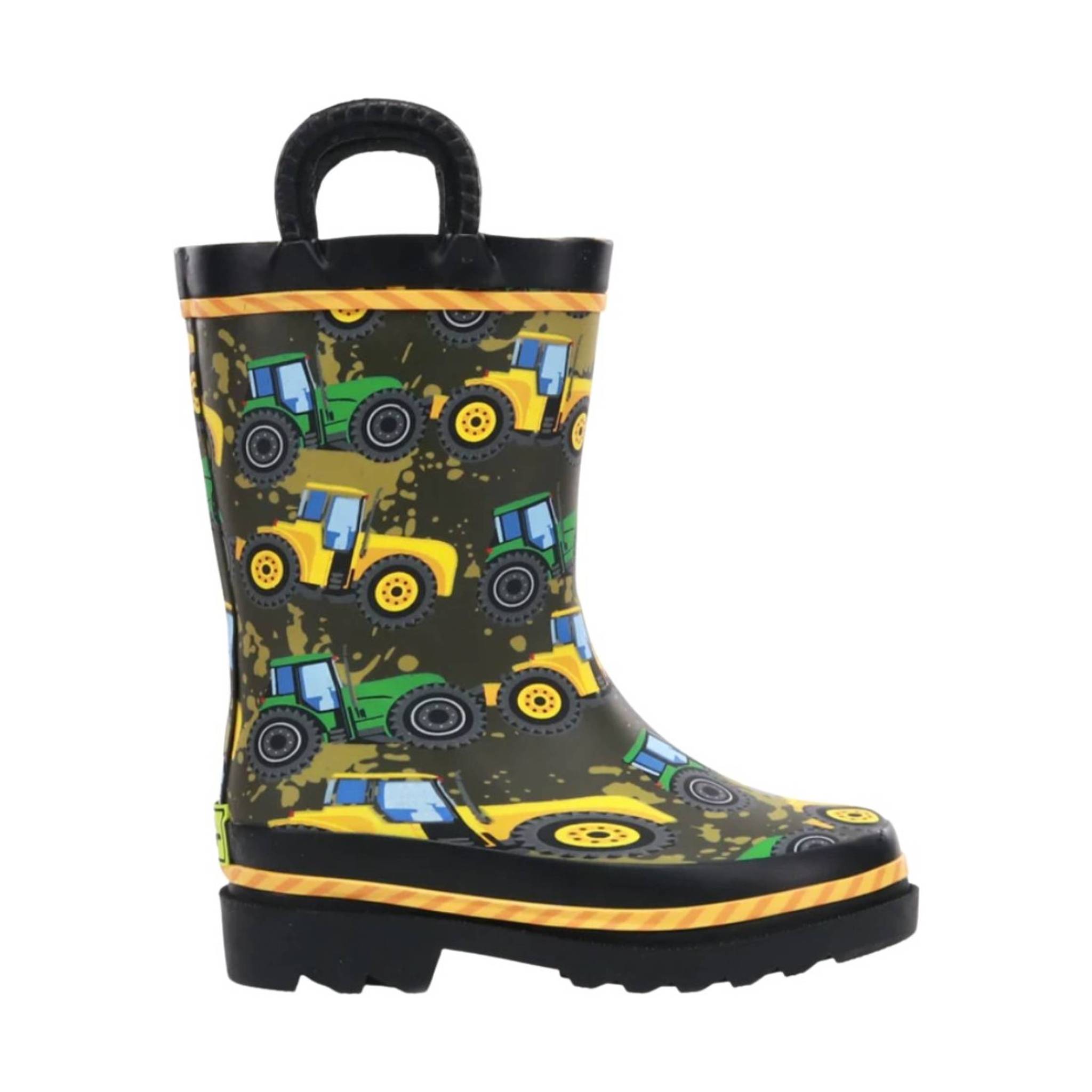 Western Chief Kids' Tractor Rain Boot - Taupe by Lenny's Shoe & Apparel