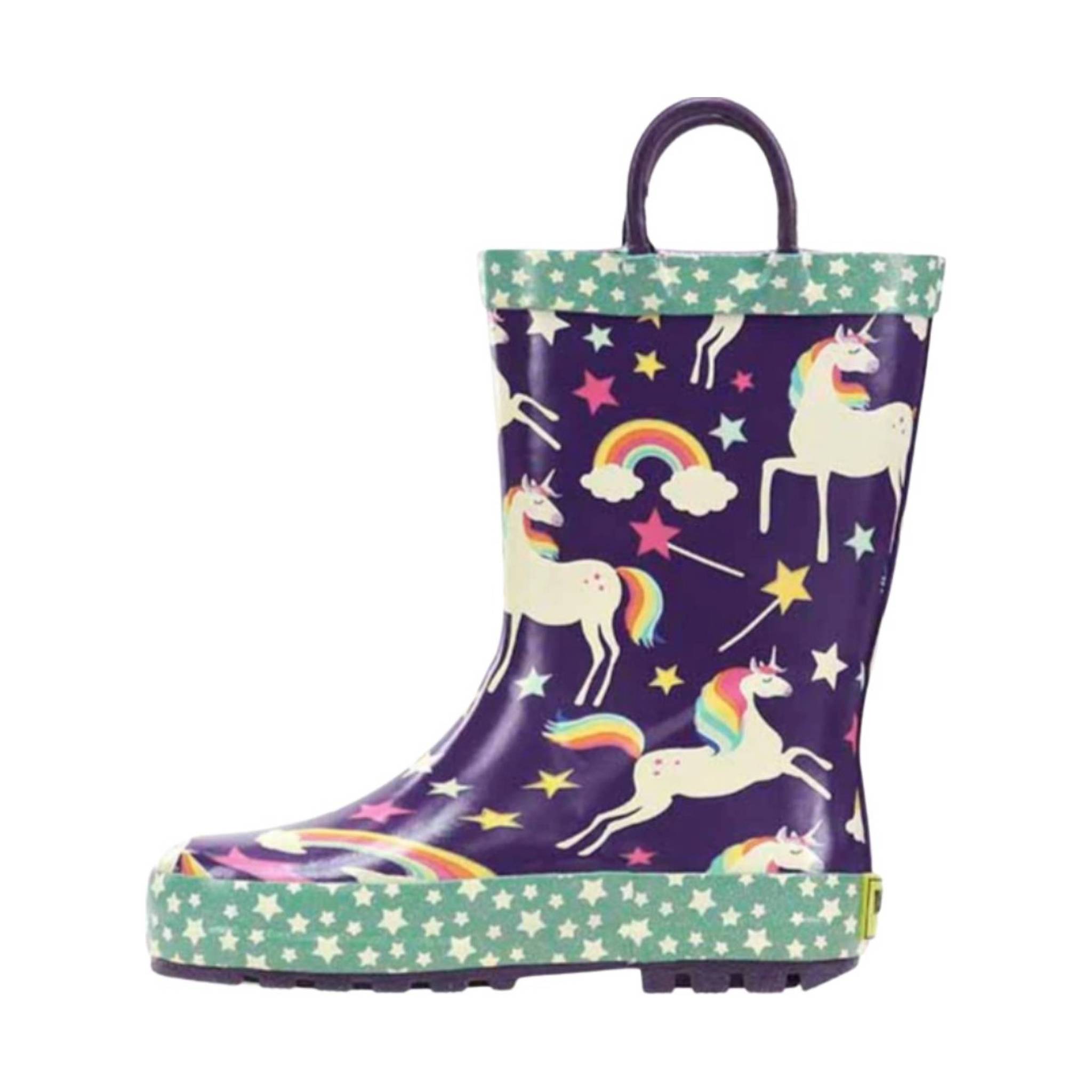 Western Chief Kids' Unicorn Dreams Rain Boot - Purple by Lenny's Shoe & Apparel