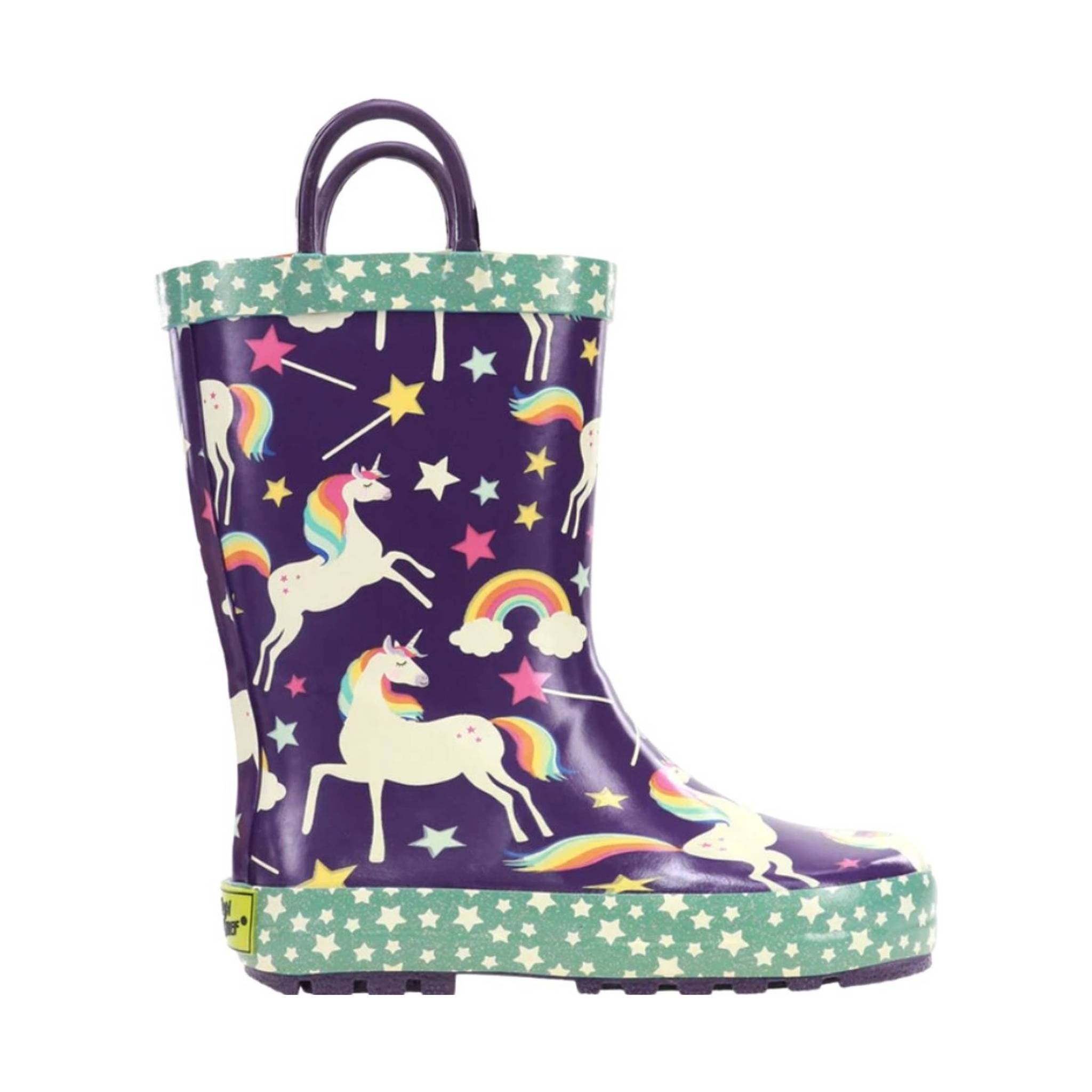 Western Chief Kids' Unicorn Dreams Rain Boot - Purple by Lenny's Shoe & Apparel