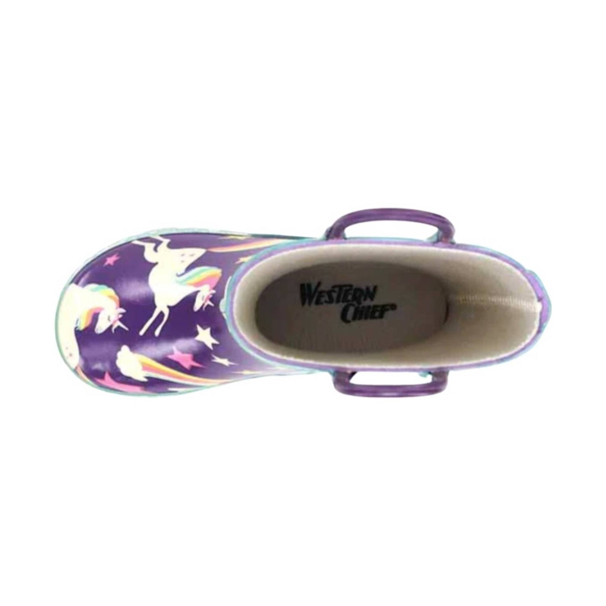 Western Chief Kids' Unicorn Dreams Rain Boot - Purple by Lenny's Shoe & Apparel