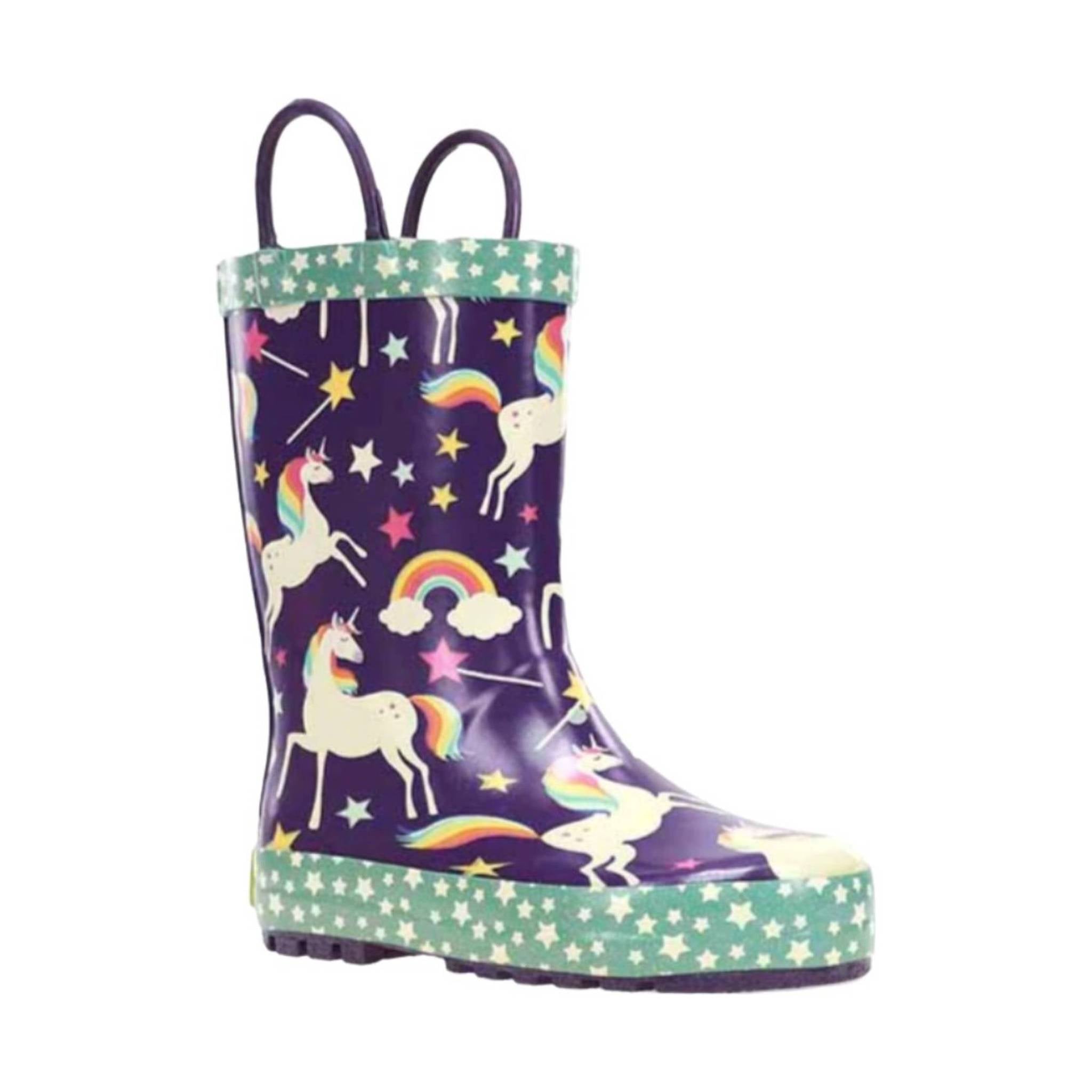 Western Chief Kids' Unicorn Dreams Rain Boot - Purple by Lenny's Shoe & Apparel