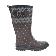 Western Chief Women's Fair Isle Tall Rain Boot - Taupe by Lenny's Shoe & Apparel